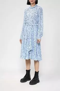 Платье миди с цветочным принтом BELUCCI