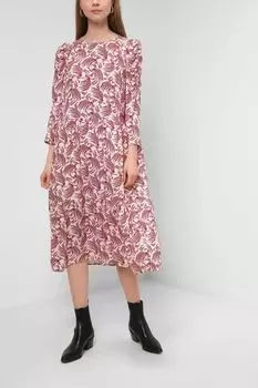 Платье миди с цветочным принтом Esprit Casual