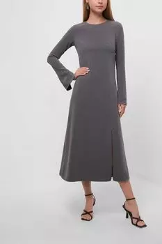 Платье миди с разрезом SABRINA SCALA