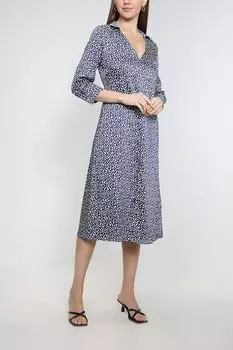 Платье миди с вырезом Emme Marella