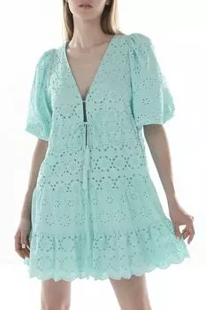 Платье-мини с ажурными деталями PEPE JEANS