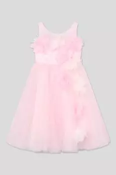 Платье нарядное с пышной юбкой и цветами Choupette