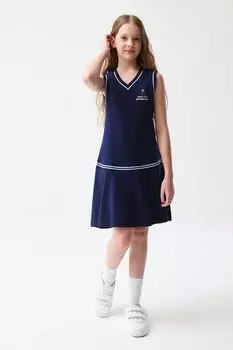 Платье-поло хлопковое без рукавов Smena