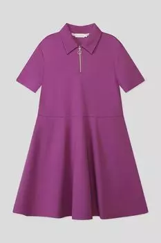 Платье расклешенное с воротником на молнии Silver Spoon Life