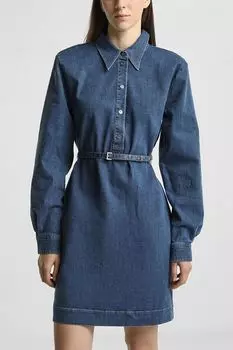 Платье-рубашка джинсовое HUGO