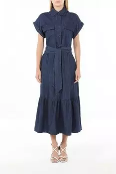 Платье-рубашка джинсовое с карманами OVS