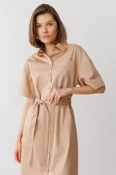 Платье-рубашка хлопковое с карманом Urban Tiger