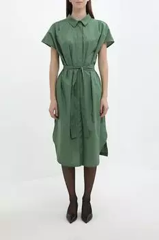 Платье-рубашка хлопковое с вырезами по бокам Trends Brands