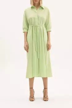 Платье-рубашка хлопковое свободного кроя UNQ