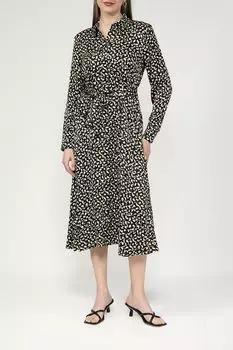 Платье-рубашка из вискозы с узором Esprit Casual