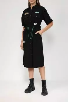 Платье-рубашка на кулиске Twist