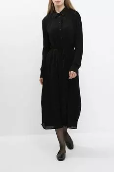 Платье-рубашка на поясе удлиненное Calvin Klein