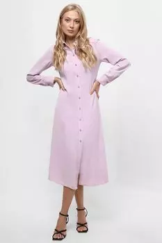 Платье-рубашка прилегающего силуэта BELUCCI