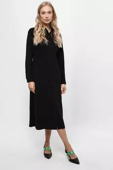 Платье-рубашка прилегающего силуэта BELUCCI