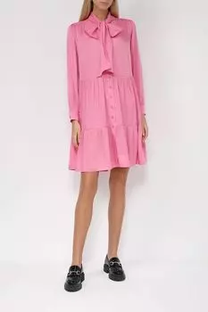 Платье-рубашка с бантом BELUCCI