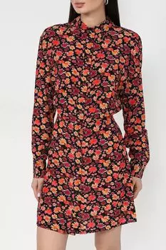 Платье рубашка с цветочным принтом Desigual