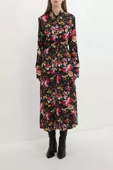 Платье-рубашка с цветочным принтом Desigual