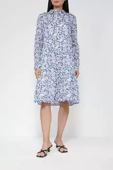 Платье-рубашка с цветочным принтом Esprit Casual