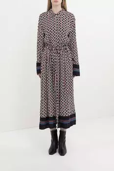 Платье-рубашка с графическим принтом Esprit Casual