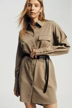 Платье-рубашка с карманом Nume