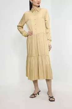 Платье-рубашка с оборками BELUCCI