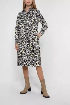 Платье-рубашка с отложным воротником BELUCCI