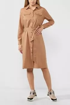 Платье-рубашка с поясом BELUCCI