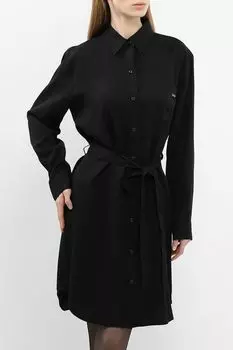 Платье-рубашка с поясом Calvin Klein Jeans