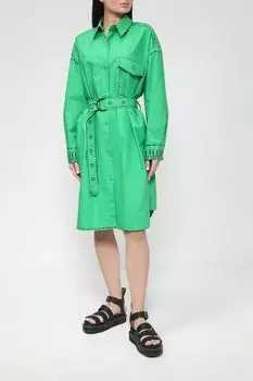 Платье-рубашка с поясом Twist