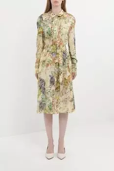 Платье-рубашка с принтом Auranna