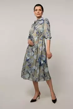 Платье-рубашка с принтом Auranna