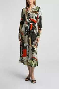 Платье-рубашка с принтом Desigual