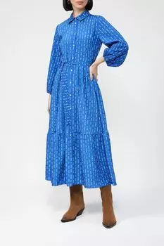 Платье-рубашка с принтом Emme Marella