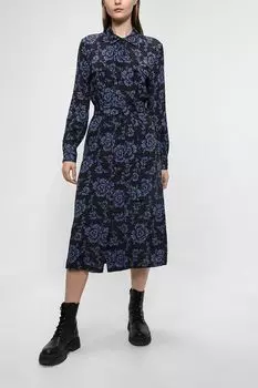 Платье-рубашка с принтом Emme Marella