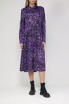 Платье-рубашка с принтом FRACOMINA