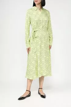 Платье-рубашка с принтом SABRINA SCALA