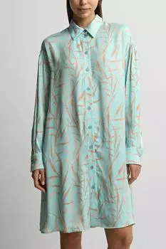 Платье-рубашка с принтом SABRINA SCALA