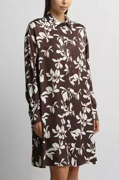 Платье-рубашка с принтом SABRINA SCALA