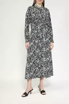 Платье-рубашка с принтом UNQ