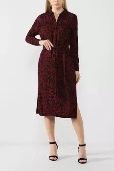 Платье-рубашка с принтом WHISTLES