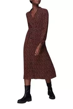 Платье-рубашка с принтом WHISTLES