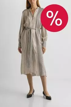 Платье-рубашка в полоску TWINSET