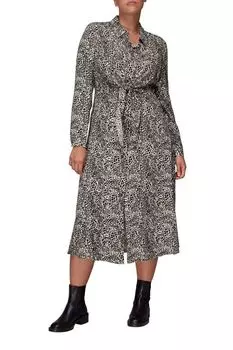 Платье с анималистичным принтом WHISTLES