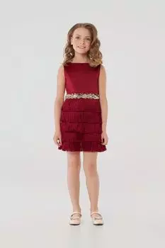 Платье с бахромой и пайетками Choupette