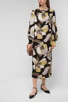 Платье с цветочным принтом cut & pret