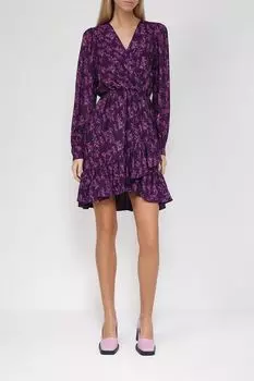 Платье с цветочным принтом FRACOMINA