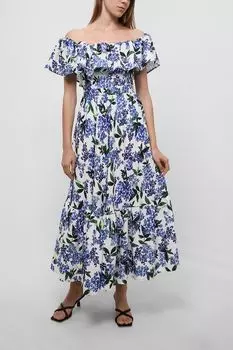 Платье с цветочным принтом Paola Ray