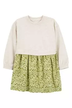 Платье с имитацией толстовки Carter's