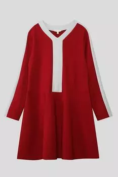 Платье с контрастной отделкой Silver Spoon Life