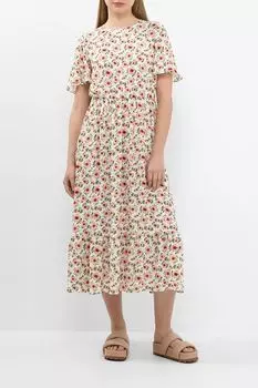 Платье с коротким рукавом с принтом BELUCCI